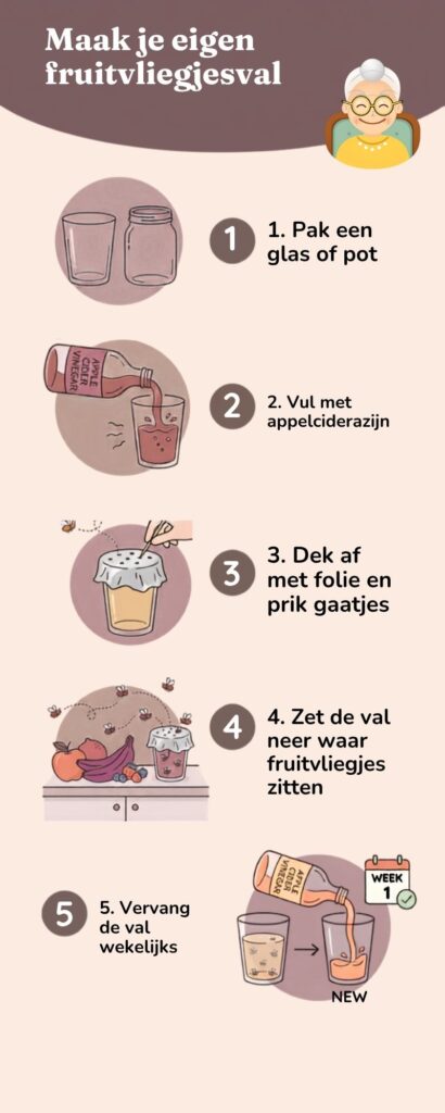 Fruitvliegjesval maken